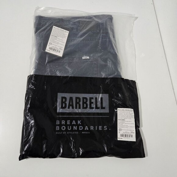 Barbell Slim Athletic Fit Jeans in Dark Distressed - Size 38x30 - Picture 2 of 6